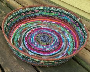 scrappy cloth bowl