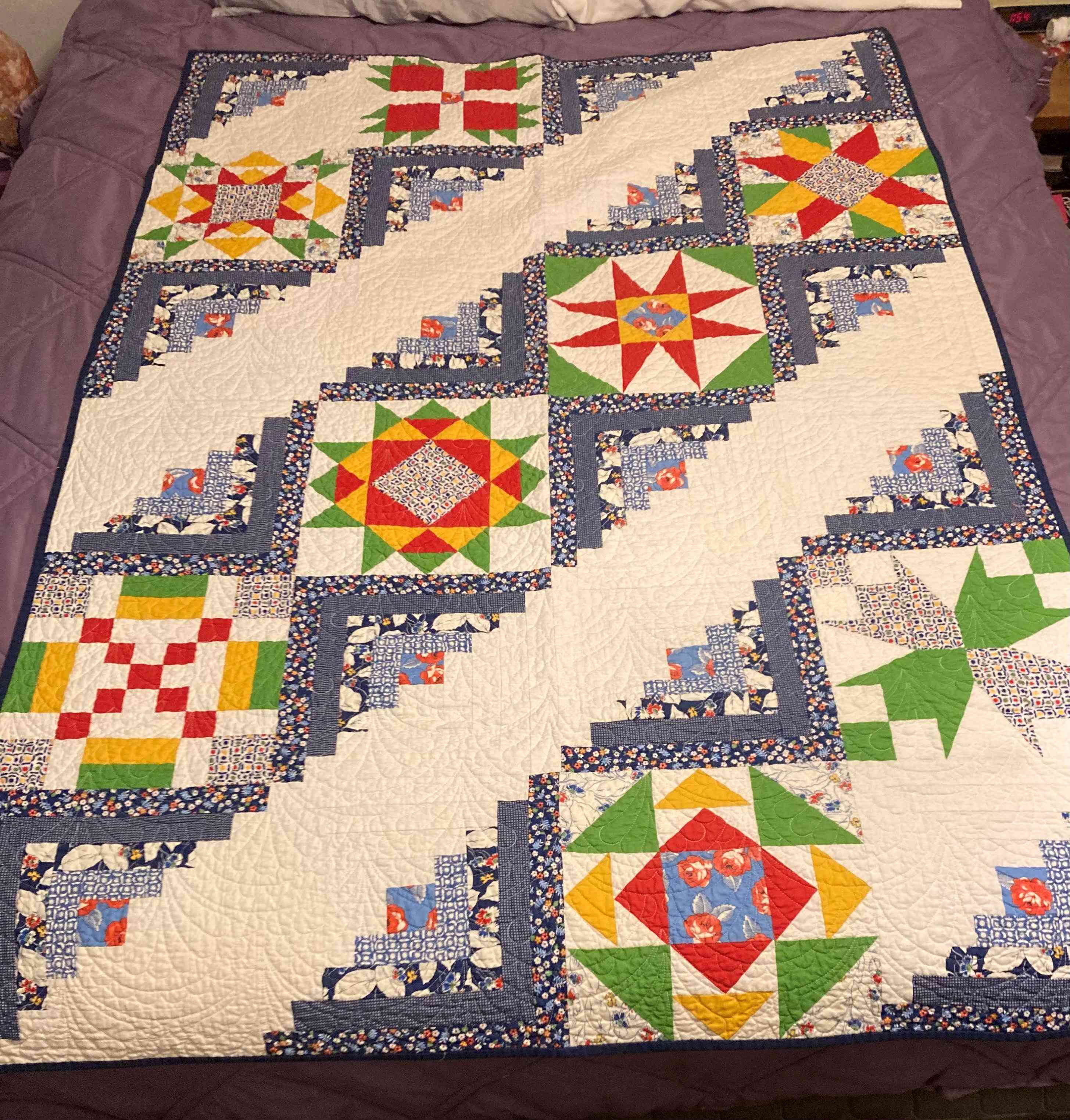 Photo of Quilt: CarolS_FortyFabulousYears