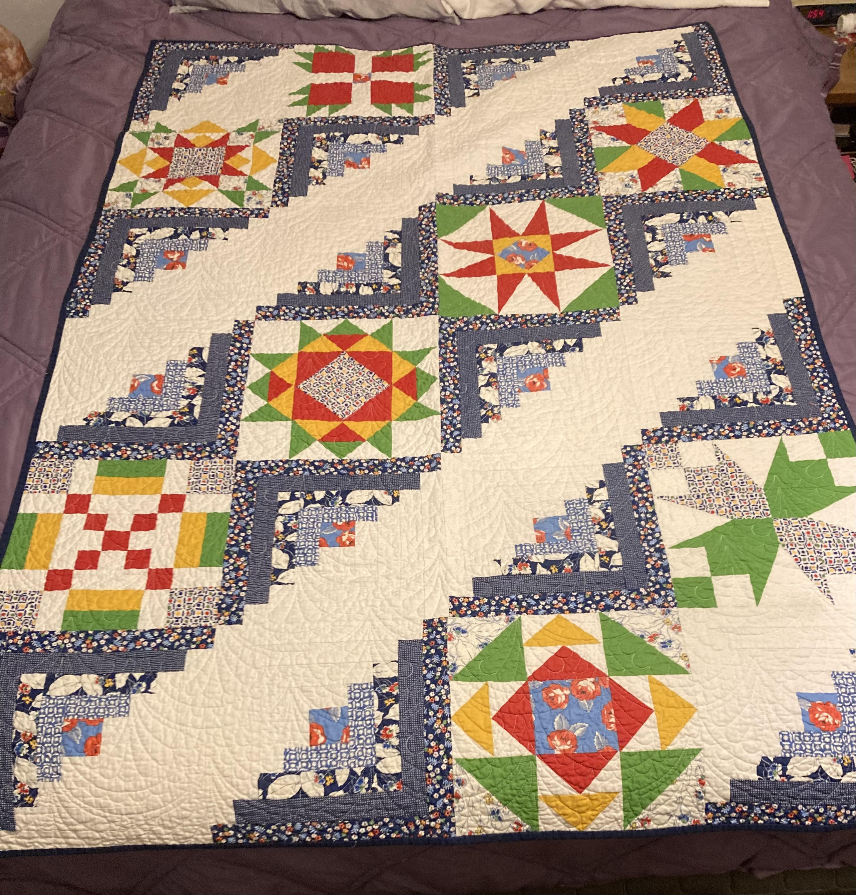 Photo of Quilt: Forty-Fabulous-Years
