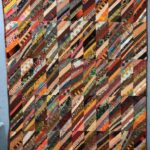 Photo of Quilt: OrangeRectangleStrings