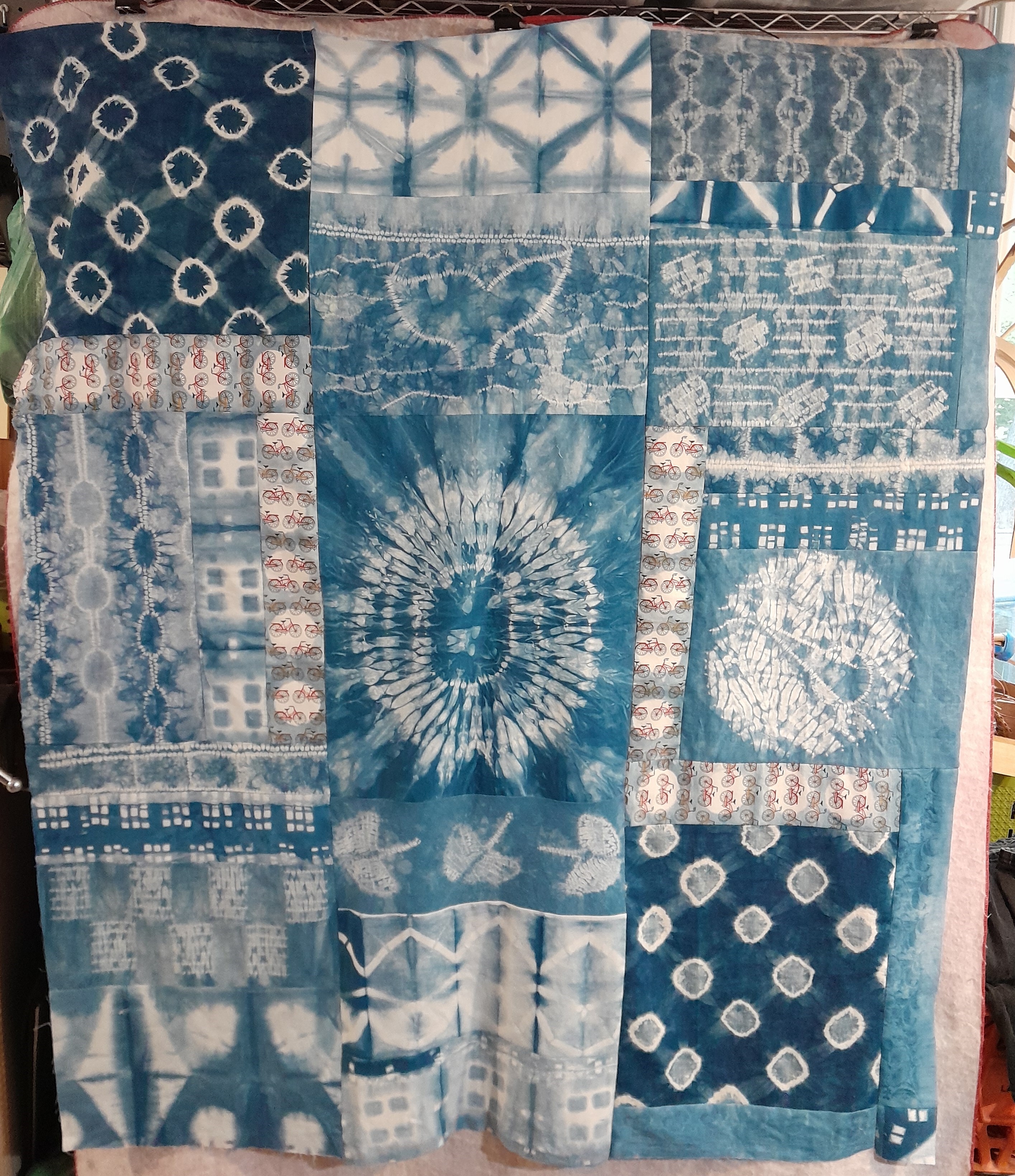 Photo of Quilt: shibori