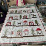 Photo of Quilt: Ying-Hsu_Snowfall-on-the-Steppes